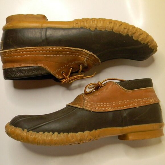 Mens LL Bean Maine Hunting Shoes Size 11N Made in USA main image 8